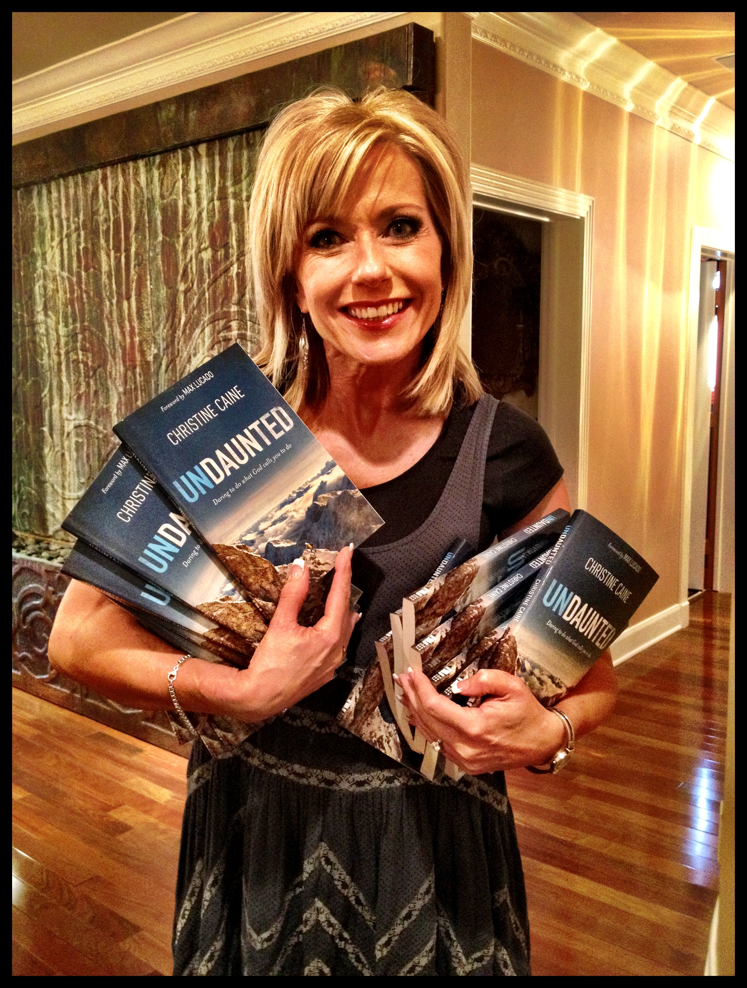 Undaunted By Christine Caine Autographed Books To Give Away